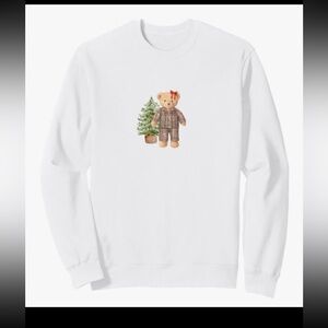 A Very Beary Holiday, Cutest Bear in Christmas Sweatshirt Size XL Brand New